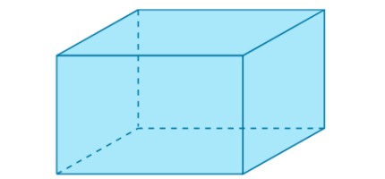 Paralelepípedo de base quadrada