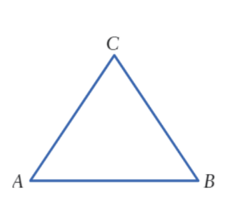 Triangulo isosceles ABC