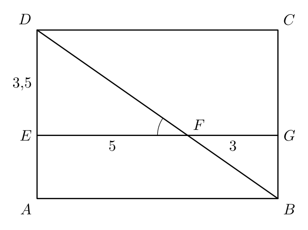 Retângulo [ABCD] com [EG] paralelo a [AB]