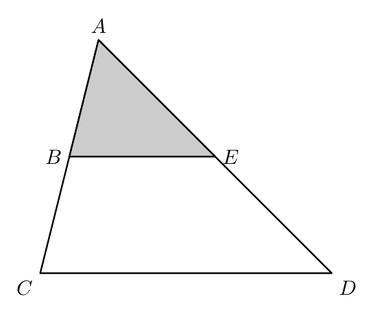 Triângulos [ACD] e [ABE]