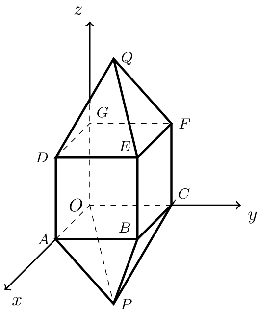 Figura 23 - poliedro (cubo com pirâmides)