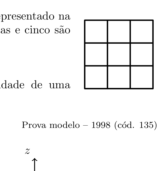 Tabuleiro 3 por 3